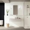Esenzia Brick, Brillo, Ceramic, Commercial, Light Commercial, Residential, White 