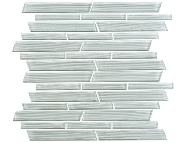 Whisper Gray River Random Linear Mosaic Whisper Gray River Random Linear Mosaic