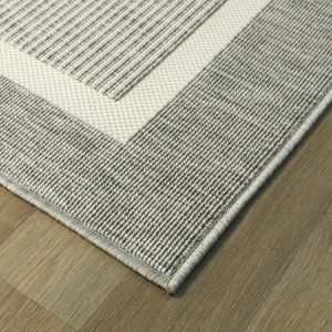 Kensington Gray 8' x 10' Rectangle Indoor Rugs 