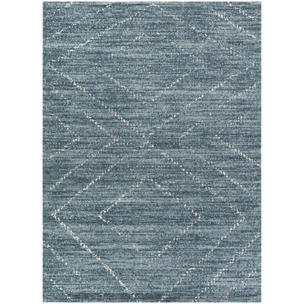 Presidio Blue 9' x 12' Rectangle Indoor Rugs 