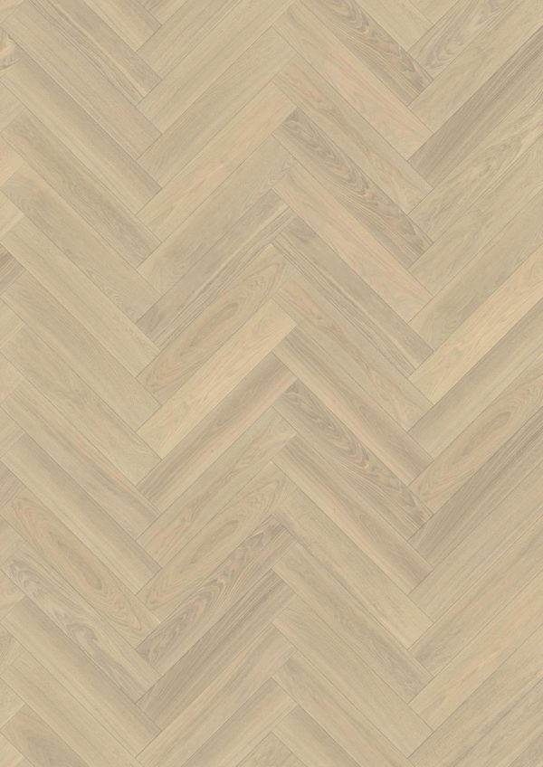 Herringbone Oak AB White Herringbone Oak AB White