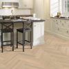 Herringbone Oak AB White Herringbone Oak AB White