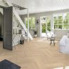 Herringbone Oak AB White Herringbone Oak AB White