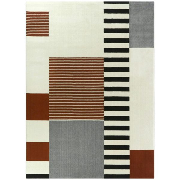 Malibu Brown 2' x 7' Runner Indoor Rugs 