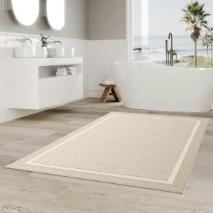 Redondo Tan 5' x 7' Rectangle Indoor Rugs 