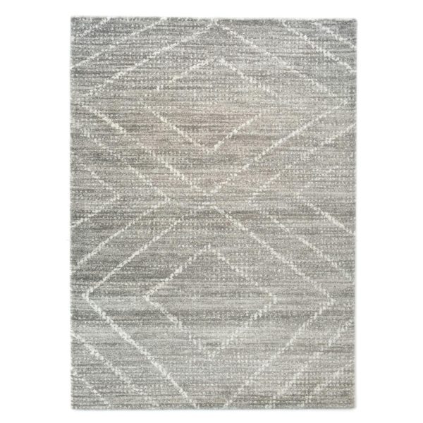 Presidio Gray 4.5' x 6' Rectangle Indoor Rugs 