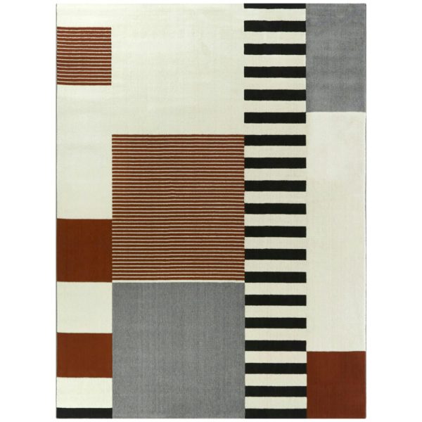 Malibu Brown 5' x 7' Rectangle Indoor Rugs 