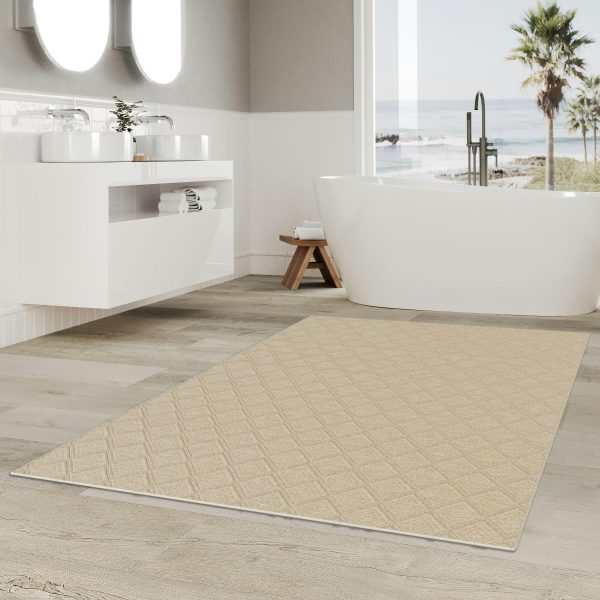 Sonora Tan 5' x 7' Rectangle Indoor Rugs 