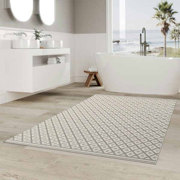 Lafayette Gray 5' x 7' Rectangle Indoor Rugs 
