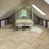 Herringbone Oak AB Dim White  