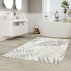 Palm Springs Gray 5' x 7' Rectangle Indoor Rugs 