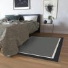 Redondo Black 5' x 7' Rectangle Indoor Rugs 