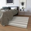 Larkspur Gray 5' x 7' Rectangle Indoor Rugs 