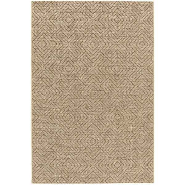 Palisades Tan 5' x 7' Rectangle Indoor Rugs 