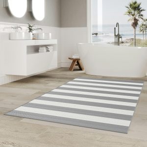 Calabasas Gray 5' x 7' Rectangle Indoor Rugs 
