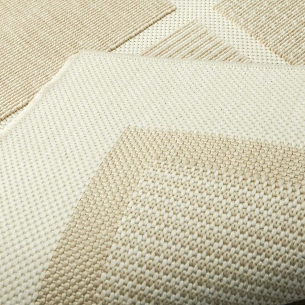 Kensington Tan 5' x 7' Rectangle Indoor Rugs 