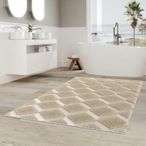 Kentfield Tan 5' x 7' Rectangle Indoor Rugs 