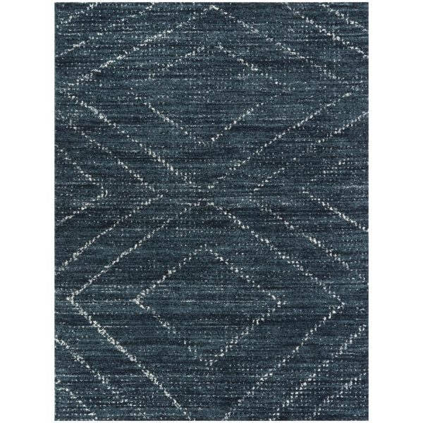Presidio Navy 7' x 9' Rectangle Indoor Rugs 
