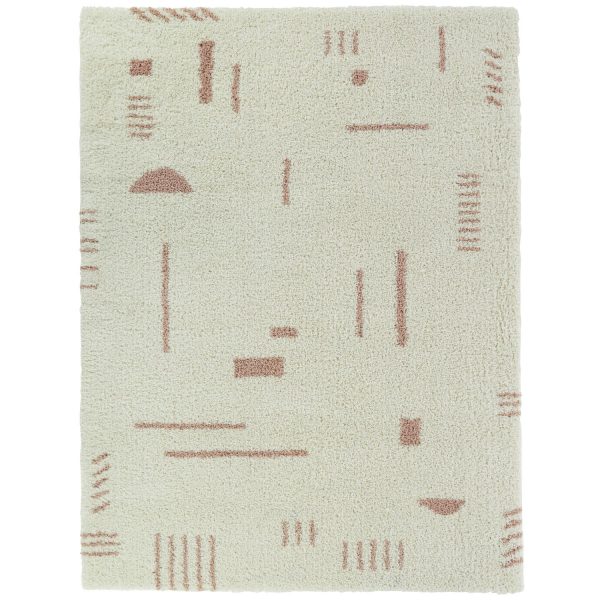 Tahoe Pink 5' x 7' Rectangle Indoor Rugs 