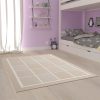 Kensington Tan 5' x 7' Rectangle Indoor Rugs 