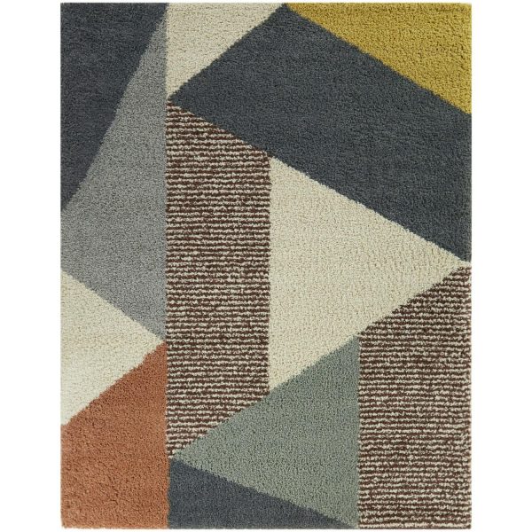 Topanga Navy 8' x 10' Rectangle Indoor Rugs 