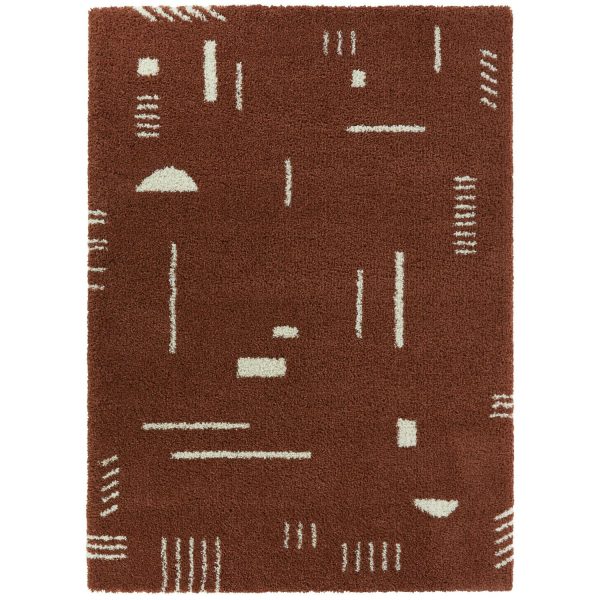 Tahoe Garnet 4.5' x 6' Rectangle Indoor Rugs 