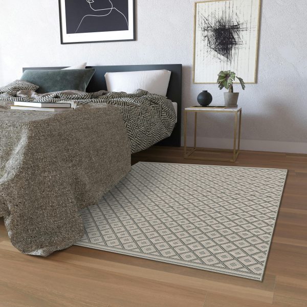 Lafayette Gray 5' x 7' Rectangle Indoor Rugs 
