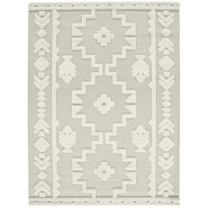 Trinidad White 8' x 10' Rectangle Indoor Rugs 