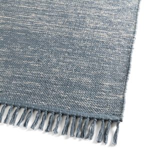 Toluca Blue 8' x 10' Rectangle Indoor Rugs 