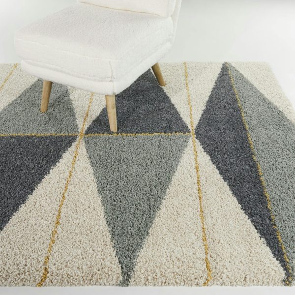 Coronado Blue 5' x 7' Rectangle Indoor Rugs 
