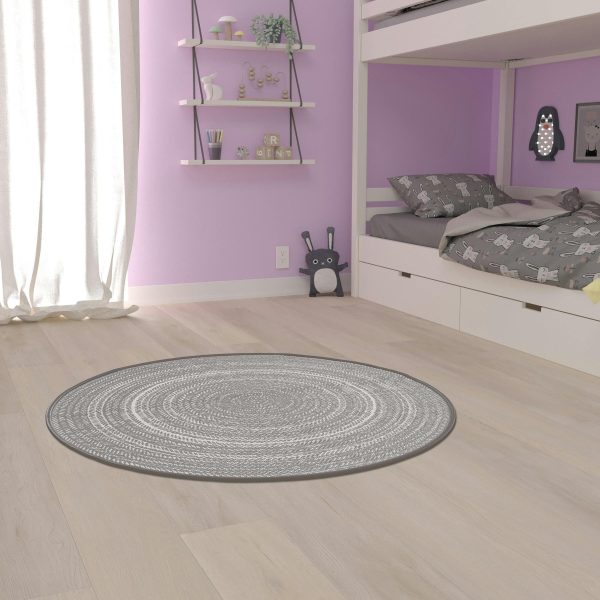 Aptos 4' Round Indoor Rugs 