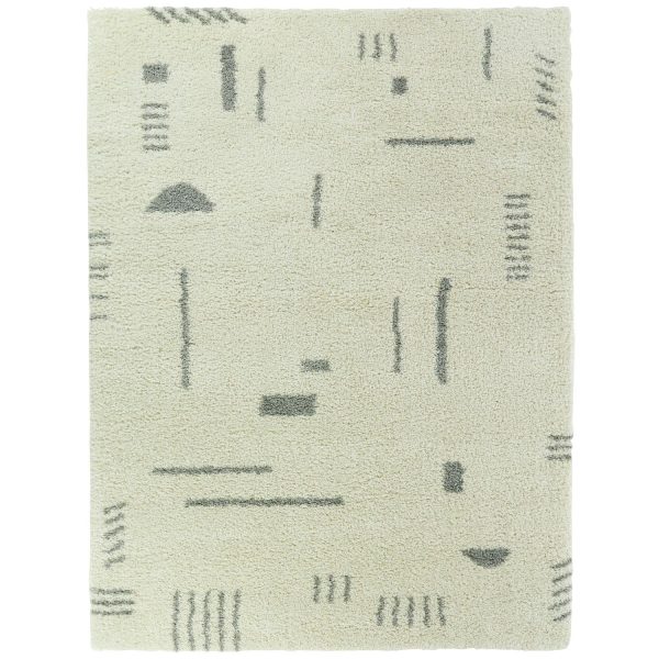Tahoe Gray 7' x 9' Rectangle Indoor Rugs 