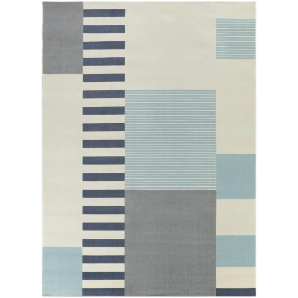 Malibu Blue 9' x 12' Rectangle Indoor Rugs 