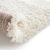 Ross White 5' x 7' Rectangle Indoor Rugs 