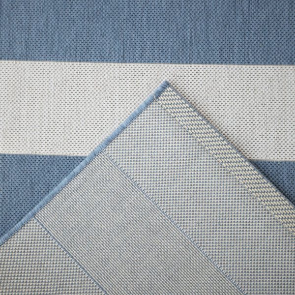 Calabasas Blue 8' x 10' Rectangle Indoor Rugs 
