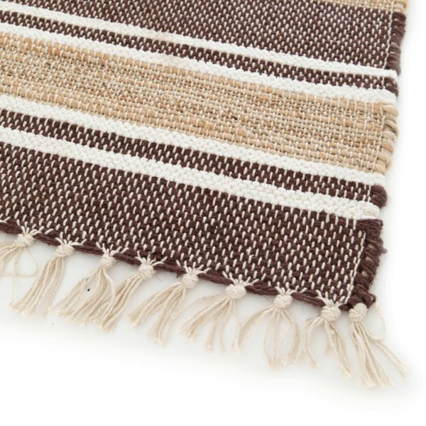 Long Beach Brown 5' x 7' Rectangle Indoor Rugs 