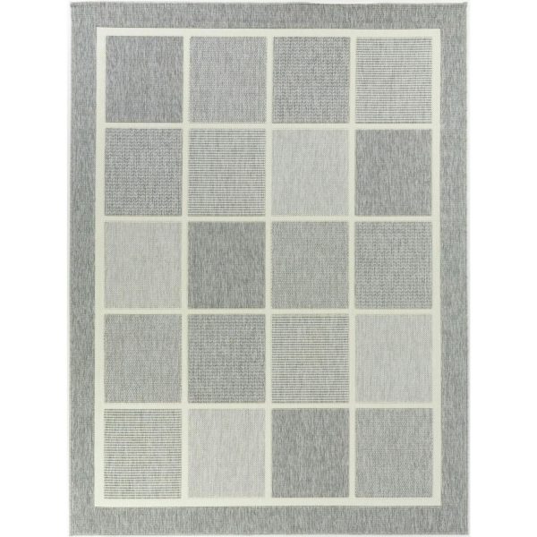 Kensington Gray 8' x 10' Rectangle Indoor Rugs 