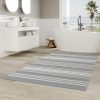 Campbell Gray 5' x 7' Rectangle Indoor Rugs 