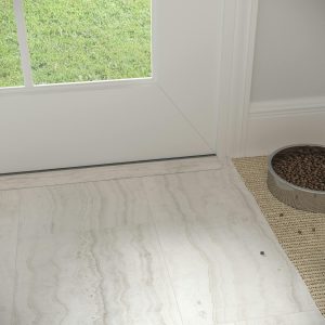 Salt Point Travertine CALI Vinyl Shorebreak Threshold Flooring Accessories 