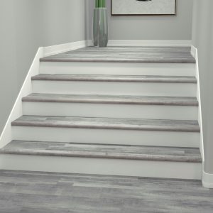 Gray Ash Cali Vinyl Stair Nosing Overlap Windansea Flooring Accessories 