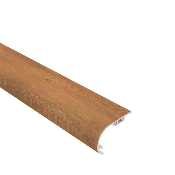 New Horizon Teak Cali Vinyl Stair Nosing Overlap Flooring Accessories New Horizon Teak Cali Vinyl Stair Nosing Overlap Flooring Accessories
