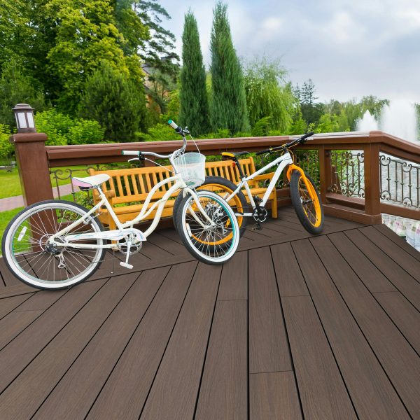 Denali TruOrganics 8ft Wide Composite Decking Decking Planks Denali TruOrganics 8ft Wide Composite Decking Decking Planks