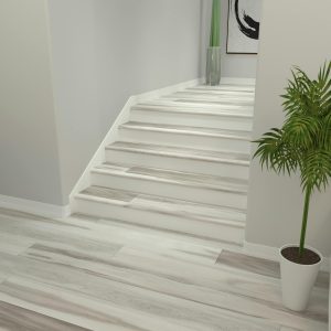 Seascapes Hickory Cali Vinyl Stair Nosing Overlap Flooring Accessories 