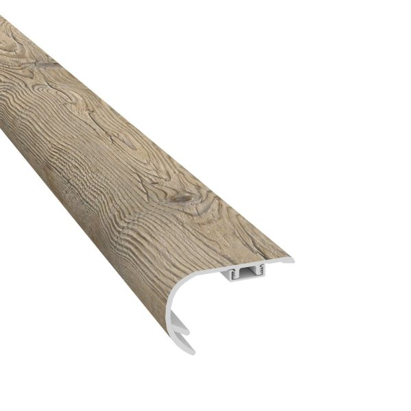Long Shore Pine Cali Vinyl Stair Nosing Overlap Flooring Accessories 