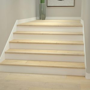 Sandbar Oak Cali Vinyl Stair Nosing Overlap Longboards Flooring Accessories 