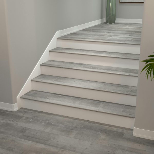 Gray Ash Cali Vinyl Stair Nosing Flush Windansea Flooring Accessories Gray Ash Cali Vinyl Stair Nosing Flush Windansea Flooring Accessories
