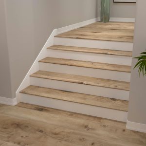 Seaboard Oak Cali Vinyl Stair Nosing Flush Flooring Accessories 