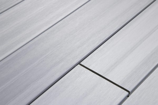 Glacier TruOrganics Square Edge Composite Decking Decking Planks Glacier TruOrganics Square Edge Composite Decking Decking Planks