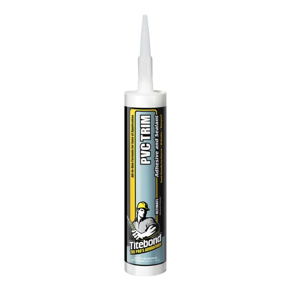 Titebond PVC Trim Adhesive and Sealant Installation Supplies Titebond PVC Trim Adhesive and Sealant Installation Supplies