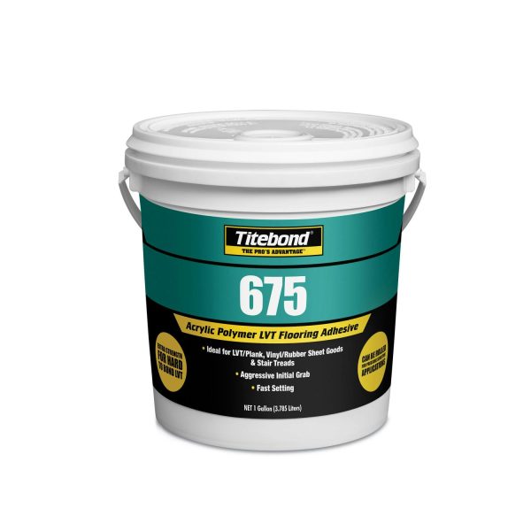 Titebond 675 LVT Flooring Adhesive (1 Gallon) Installation Supplies 